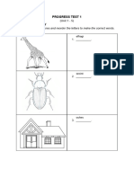 Oxford Grammar For Schools 1 - Progress Test 1