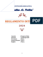 Reglamento Interno 2024