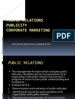 Public Relations Publicity Corporate Marketing