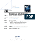 Relationship Between Sexist Attitudes and Sexual Harassment: Investigating The Mediating Role of Authoritarianism