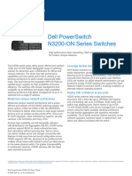 Dell Networking n3200 Powerswitch Specsheet