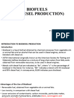 Biofuels - Biodiesel Production