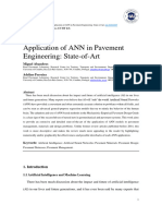 Application of ANN in Pavement - Review