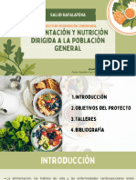 Presentacion Proyecto Nutricion Comida Vegana Ilustrativo Verde 1