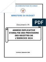 Document 4 Analyse Explicative Recettes PLF 2024