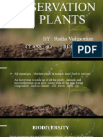 Conservation of Plants Class 8