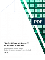 Forrester Total Economic Impact of Microsoft Azure IaaS