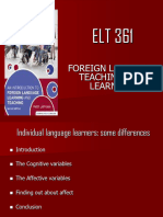 Individual Language Learners