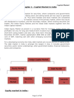 Chapter 1 - Capital Market in India: Introduction