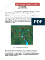 Drainage Basin As A Hydrological Unit