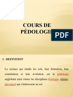 Cours de Pédologie