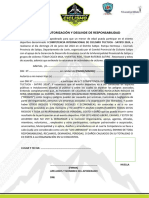 Acta de Autorización y Deslinde de Responsabilidad