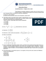 Lista de Exercicios Frações Modulo I