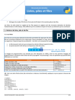 A2 Tnsi Listes Piles Files