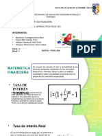 PPT, Matemática Financiera