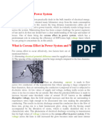 Corona Effect in Power System