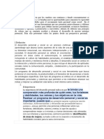 Nos Permitirá Mejorar o Potenciar Nuestra Autoestima, Autoconocimiento, y Desarrollar Una Personalidad Única y Auténtica. Además