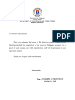 Authorization Letter