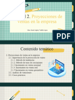 Unidad 2. Proyecciones de Ventas en La Empresa