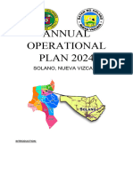 Annual Operational Plan 2024