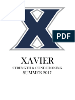 Volleyball Xavier Strength Summer I Template