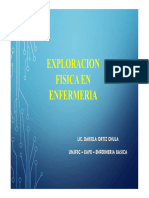 Examen Fisico en Enfermeria I