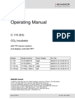 Manuale Incubatore CO2 C 170 Geass