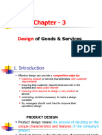 Chapter 3 Product and Service Design