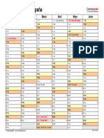 Calendario 2024 Horizontal 2 Paginas