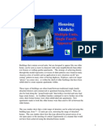 Housing Models:: Multiple Units, Single Family Appearance