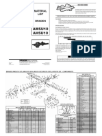 Braden AMSU10 AHSU10 Material List