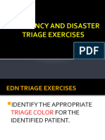 Emergency and Disaster Nursing Triage Exercises 2023