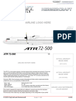 White ATR72 120 1