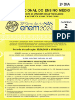 3º Sas Enem 2024 - 2º Dia - Amarelo