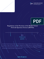 RS20 Ver.3 Regulations of The Provision of The Mobile Virtual Network Operators Services (MVNO)