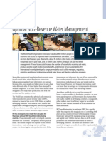 UN Optimal Non-Revenue Water Management For Increasing The Number of Households Receiving Safe Water