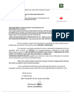 Documento Judicial - Retirada de Ação - Quitação de Contrato - Paulo Henrique Dos Reis