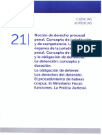 Tema 21 Noción de Derecho Procesal Penal