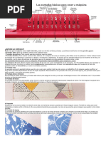 Las Puntadas Básicas para Coser A Máquina-1