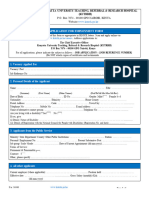 KUTRRH Job Application Form