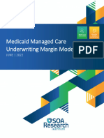 Medicaid Underwriting Margin Model