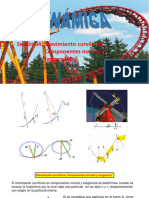 Tema 04 - Movimiento Curvilíneo - Componentes Normal y Tangencial