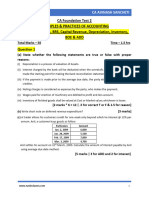 2.CA Foundation Test 2