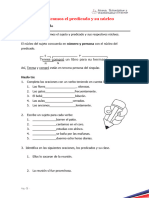 Identificamos El Predicado y Su Nucleo