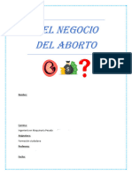 El Negocio Del Aborto Informe Trabajo Final 1