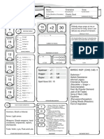 D&D - Orpheus Nightingale (LVL 5 Bard)