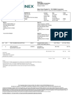 Bill To: Ship To:: Purchase Order Customer # Shipped Via Invoice# Date F.O.B