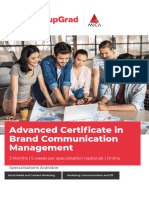 AC in Brand Communication Management