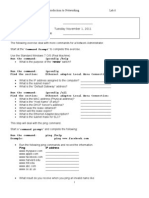 Introduction To Networking: COMP 203