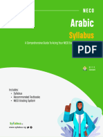 NECO - Arabic - SyllabusNG